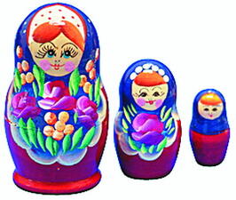 Матрешка 3 в 1