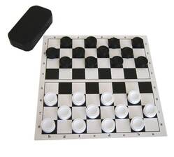 Игра Шашки с доской (картон)