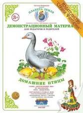 Демонстрационный материал "Домашние птицы"