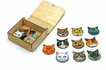 Игра для тренировки памяти "Мемо. Коты"